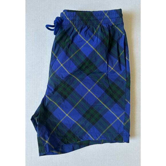Burberry Men's Navy IP Check Boxer Swim Shorts S 8090044 Portugal NWT $550 - Picture 7 of 11